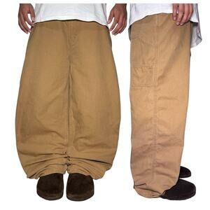 Baggy FADED GLORY Loose Fit y2k Jeans 44x29 Skater Type Embroidered